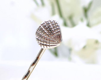 Seashell Hair Pin Beach Bobby Pin Shell Hair Clip Beach Hair Bead