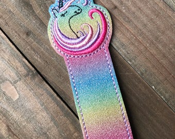 printable bookmark printable unicorn bookmark gift for her