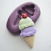 Ice Cream Mold - Silicone Molds - Kawaii Sweets - Polymer Clay Resin Fondant