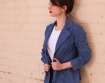 Vintage 1970s LEVI'S Big E Denim Jacket / Vintage Levi'S Denim / Blue Denim / S/M
