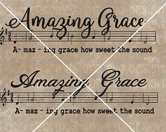 amazing grace svg