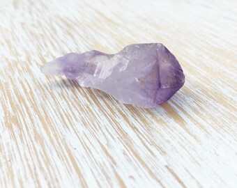 Amethyst Point Bead / 1pc, Amethyst Bead, Amethyst Pendant, Top Drilled Amethyst Point Rough Gemstone Crystal Point Raw Amethyst Point (24)