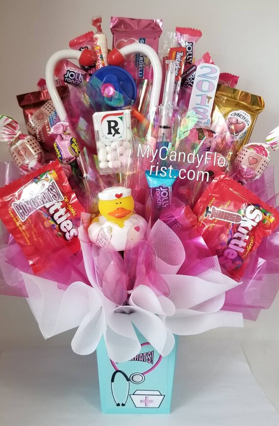 MEDICAL Candy Bouquet CNA RN Nurse Dr. Pharmacist LpN