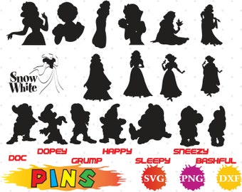 Free Free 231 Snow White Dwarfs Svg SVG PNG EPS DXF File