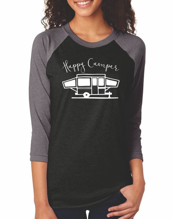 plus size happy camper shirt