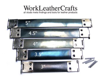 10 pcs Metal internal flex frames, squeeze frame, pouch frame, pinch frame, purse bag