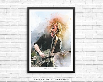 Chris Cornell Art Print
