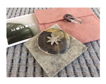 Uniquely Beautiful Artist-made Handcrafted Brooch