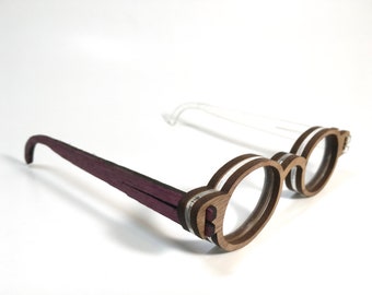 The Richard - in walnut, purpleheart & acrylic