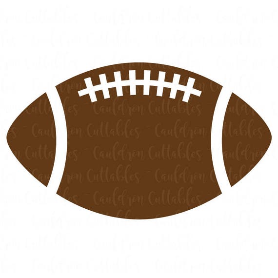 Football SVG File Football Clipart Sports DXF EPS Png Cut