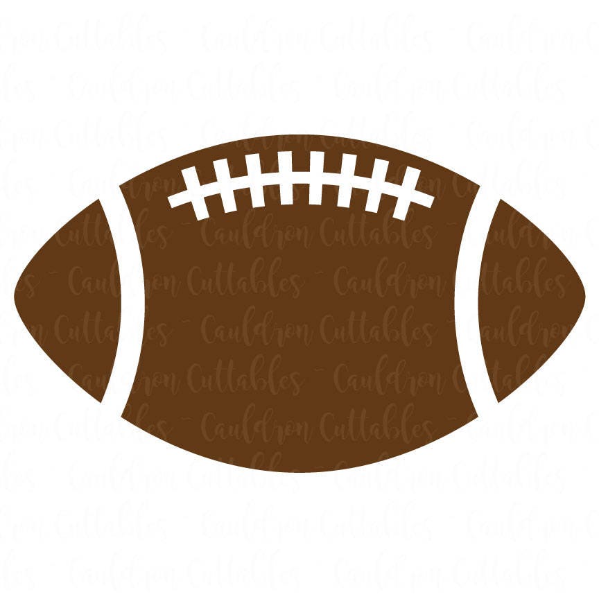 Download Football SVG File Football Clipart Sports DXF EPS Png Cut