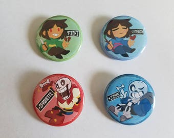 Undertale Pins