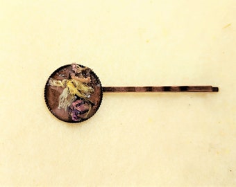 Crepe myrtle and phlox bobby pin