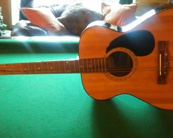 Vintage Horugel Acoustic Guitar