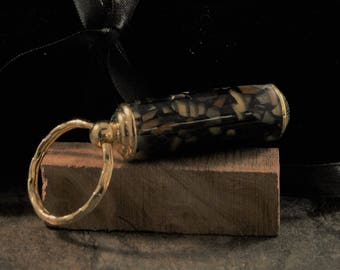 Secret compartment key ring