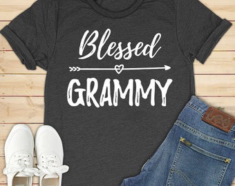 Blessed grammy shirt, grammy shirt, best grammy ever shirt, grammy gift, grammy t shirt, grammy tshirt, shirt for grammy, gift for grammy