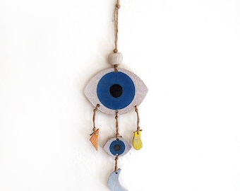 Doppelte mystische Auge Wandbehang