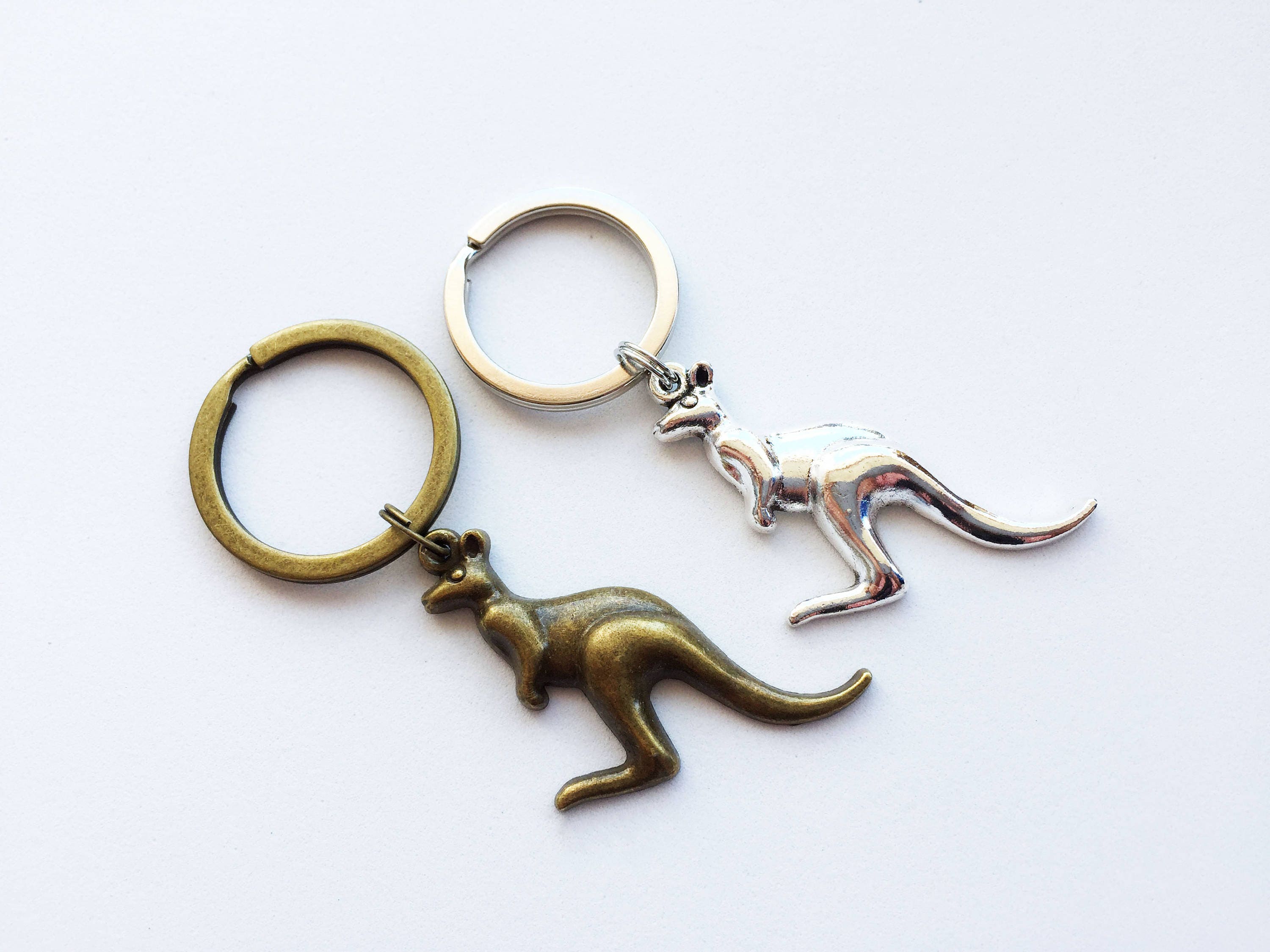 KANGAROO Keychain Kangaroo Keyring Kangaroo Gift Australia