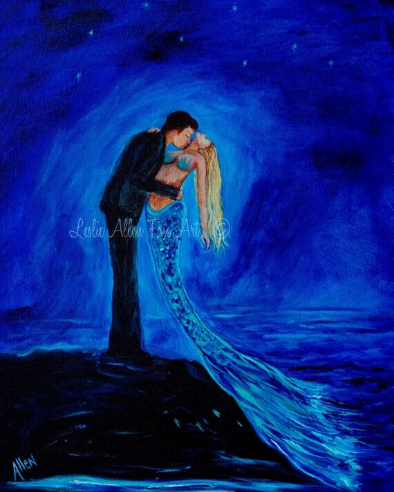romantic beautiful mermaid