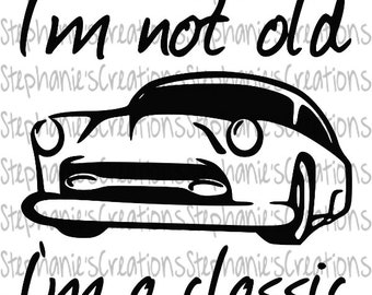 Download Classic car svg | Etsy