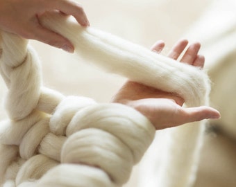 Chunky wool Merino wool yarn Merino wool 23 Microns merino wool Super chunky wool Super bulky wool