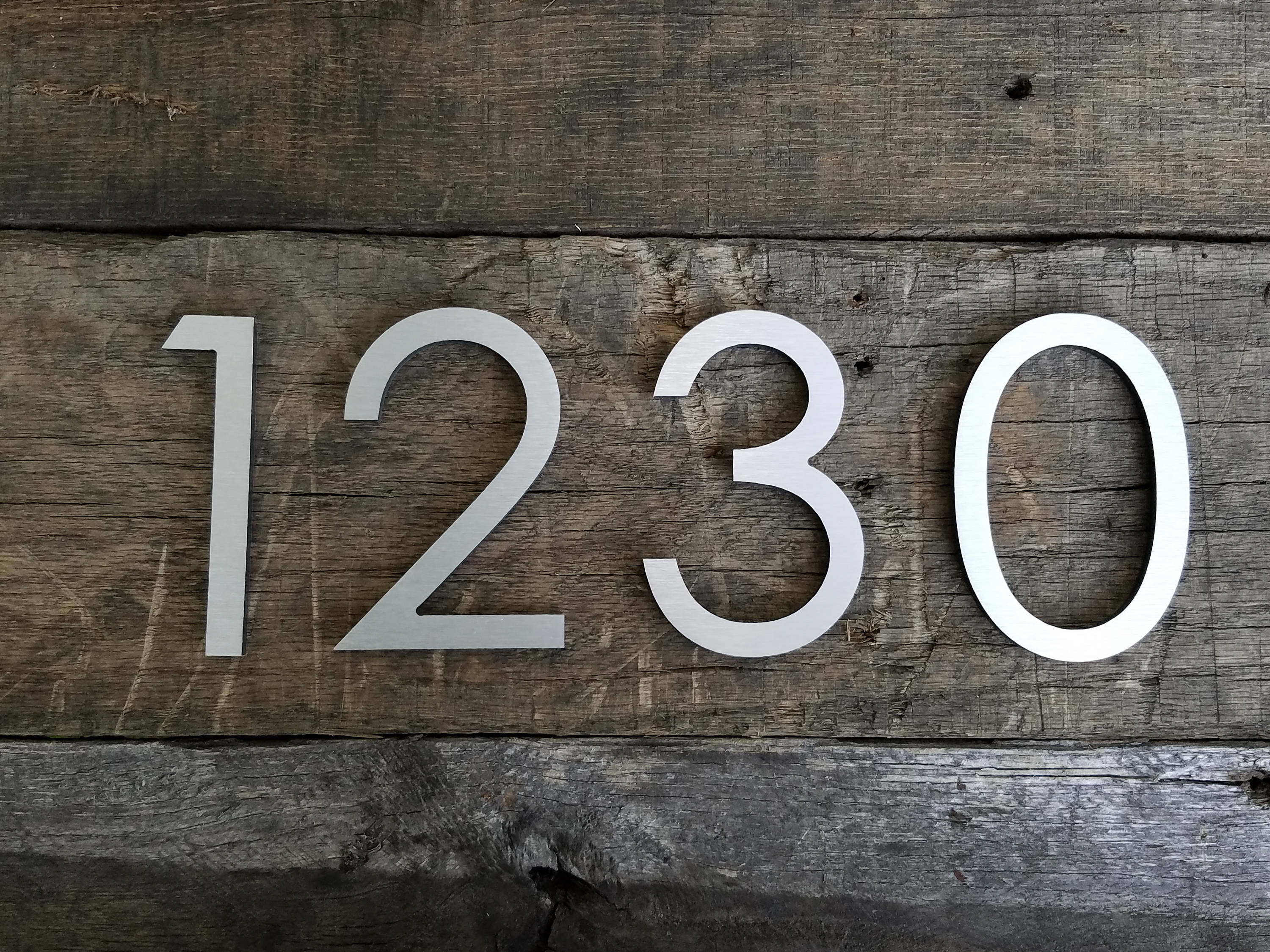 Benefits Of Modern House Numbers