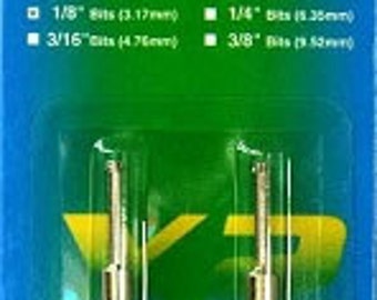 1/8" Diamond Core Drill bits-Set of Two-Twofer Drill bits-Diamond Drill bits-Drill Bits