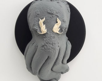 Cthulhu/H.P. Lovecraft/Art Toy/Resin Figure/Head Sculpture/Deco Art