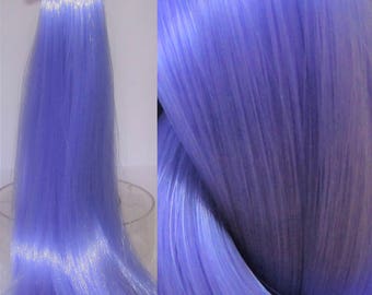 IRIS Light Pastel Purple Nylon Doll Hair for Custom OOAK/Rerooting