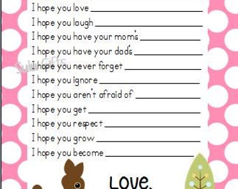 SALE Baby Boy Baby Shower Game Wishes for Baby Advice Cards SALE Baby Boy Baby Shower Game Wishes for Baby Advice Cards