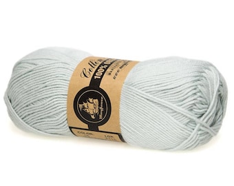 15 Light Mint Green Mayflower Organic Cotton 8/4 50g