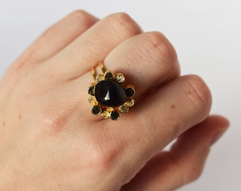 Vintage Ring Purple Stone