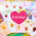 Grab bags Mystery bag Blind surprises Handmade jewelry Cute necklaces Kawaii necklaces flower cupcake cookie pink Cute fun stocking gifts