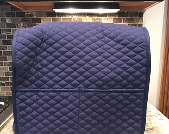 Kitchenaid Mixer Cover 4.5/5qt Tilt Head Stand Mixer Cover with 4 Pockets - NAVY BLUE Kitchenaid Mixer Cover