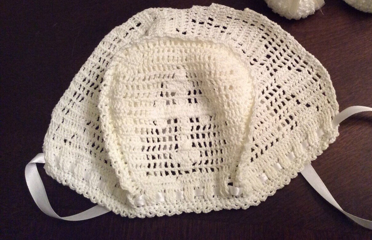 Lia and Liam crochet christening pdf download and
