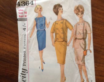 60's simplicity pattern. Used but complete
