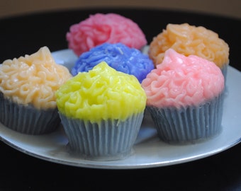 3 x Mini Muffin Soaps - Muffin parody - birthday gift, Christmas Gift, Prank, Gag, Practical Joke