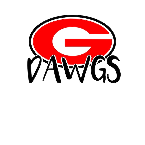 Bulldogs SVG G Dawgs SVG Go Dawgs SVG Silhouette