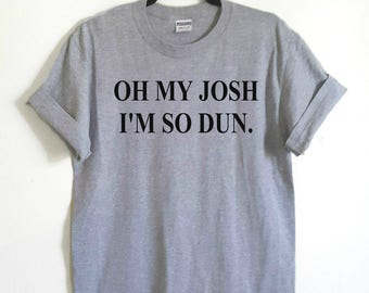 josh dun stressed out shirt