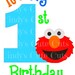 It's My first Birthday Red Monster 1st 1 one Girl Cuttable, dxf, eps, png, jpeg, svg, silhouette, circuit, like elmo