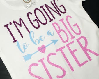 Big Sister Announcement Shirt
