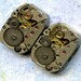 1/2" x 3/4", 4 IDENTICAL little watch movements, best price, jewelry art, steampunk, vintage, watch parts, JunqueTreasures, WM9