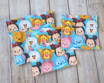 Reusable snack bags