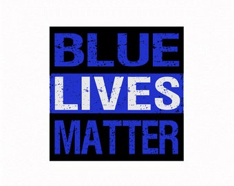 Full color Blue Lives Matter decal (Endorsed by the official Blue Lives Matter, www.bluelivesmatter.blue)