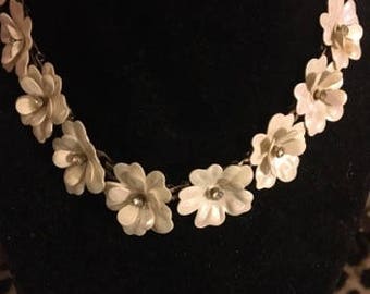 Vintage Flower Necklace