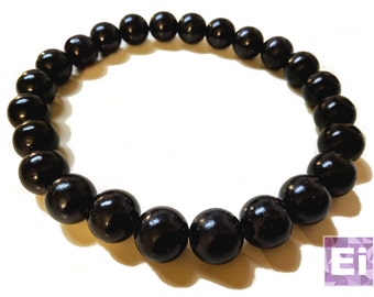 Akuma Prayer Bead Necklace (Black)