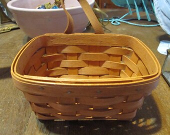 Vintage Longaberger Key Holder-Signed NR 1990