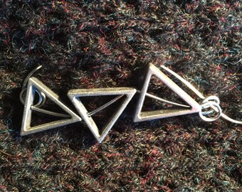 Contemporary lightweight silver Shawl Pin, Scarf Pin, Sweater Pin, Shrug Closure