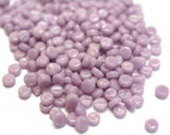 8mm Round Mosaic Tiles - Lilac Gloss - 25g