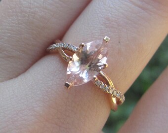 Marquise Engagement Ring Setting, Bypass Engagement Ring Setting, Marquise Semi-Mount, Marquise Bypass Setting, Diamond Engagement Ring
